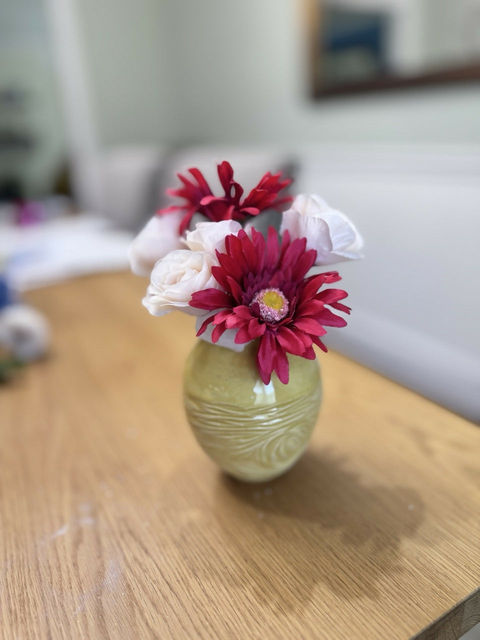 Waves of Roses Bud Vase