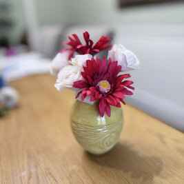 Waves of Roses Bud Vase