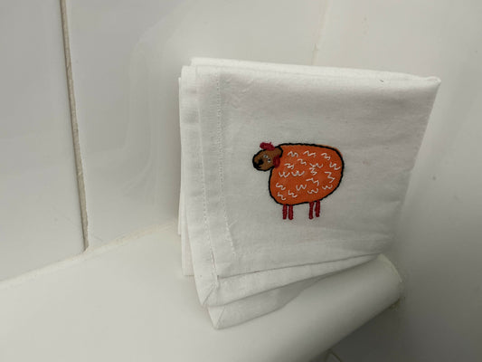 Sheep, small kitchen towel