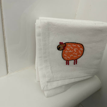 Sheep, small kitchen towel