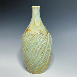 Textured Ceramic Bud Vase