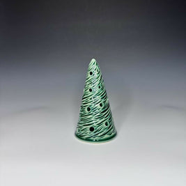 Green Xmas Tree Luminary 5