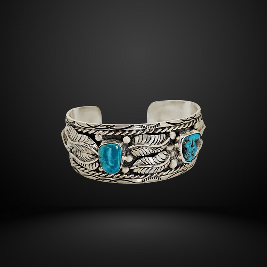 Turquoise Renewal Navajo Cuff