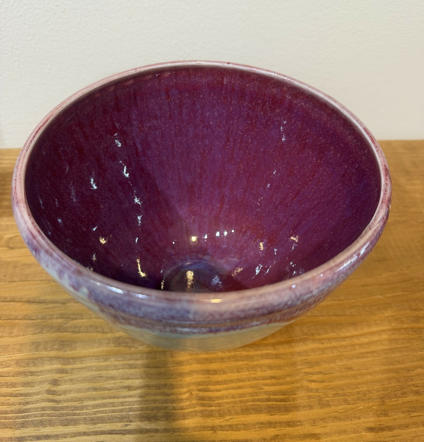 Seaglass and purple Medium Bowl