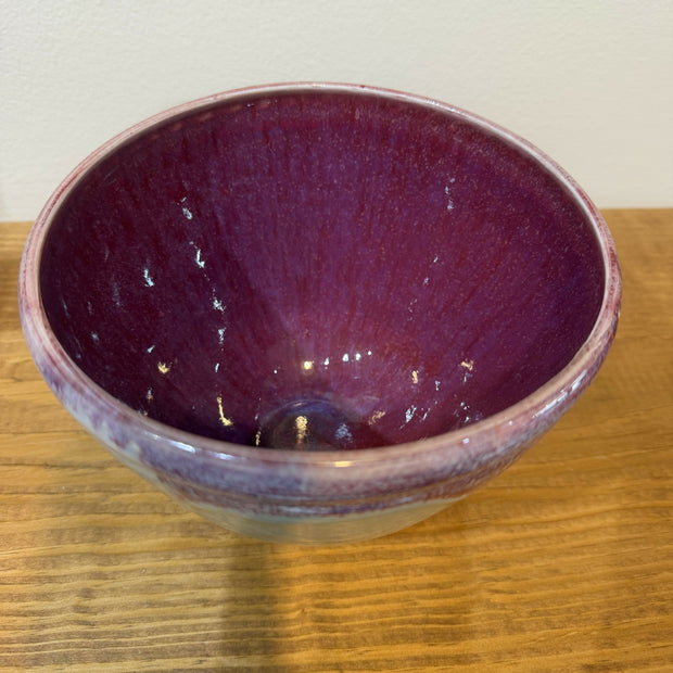 Seaglass and purple Medium Bowl