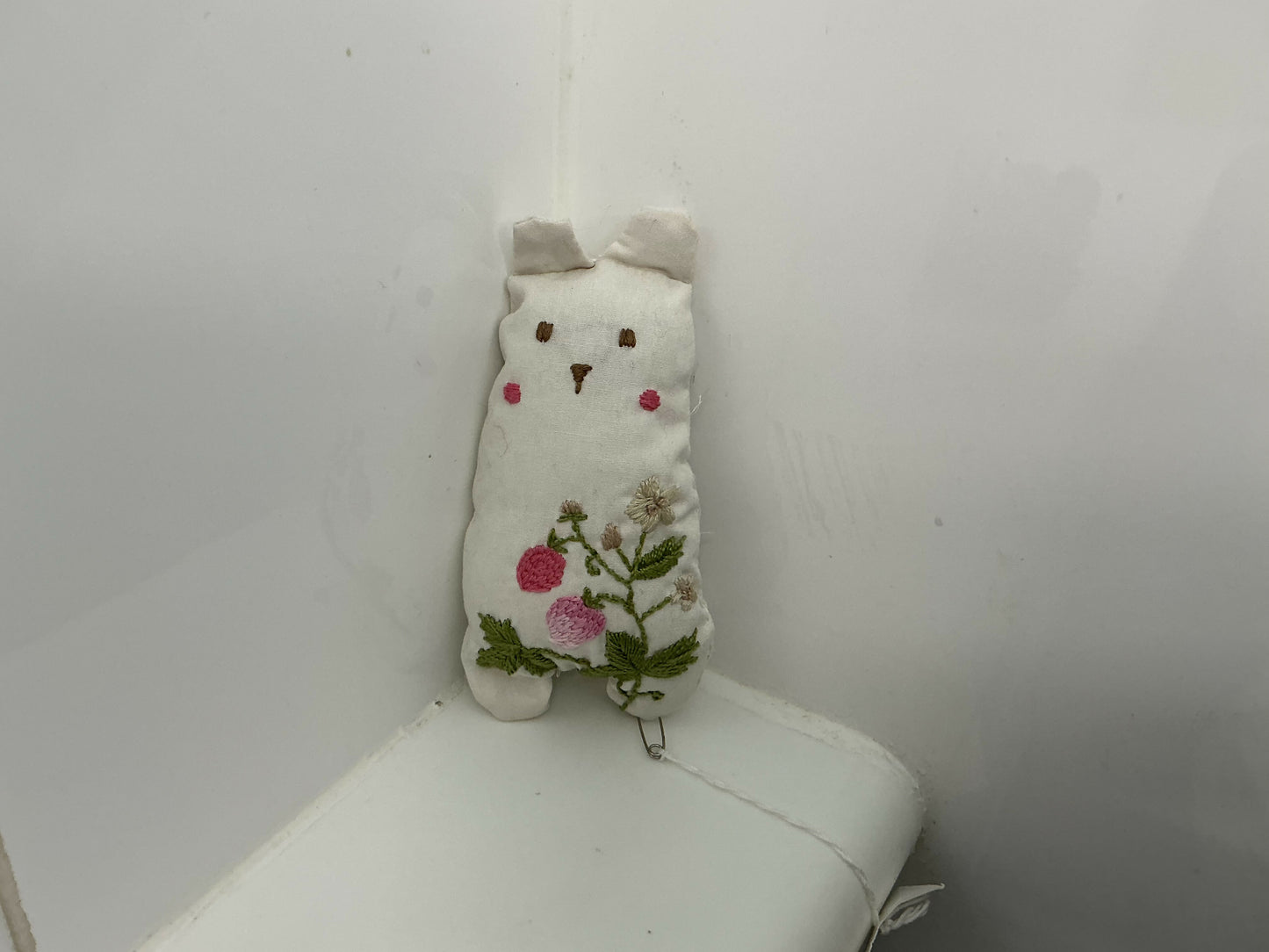 Little white baby bear