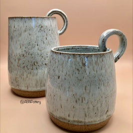 Blue “Earring” Mug