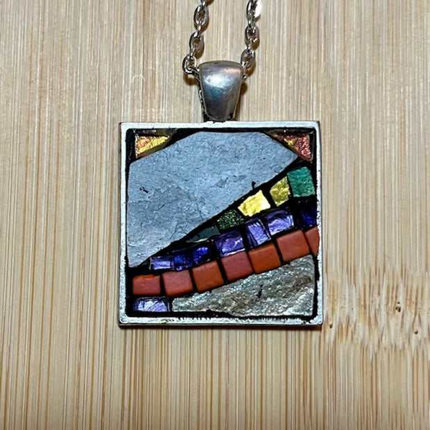 Mosaic Pendant: Open Wide