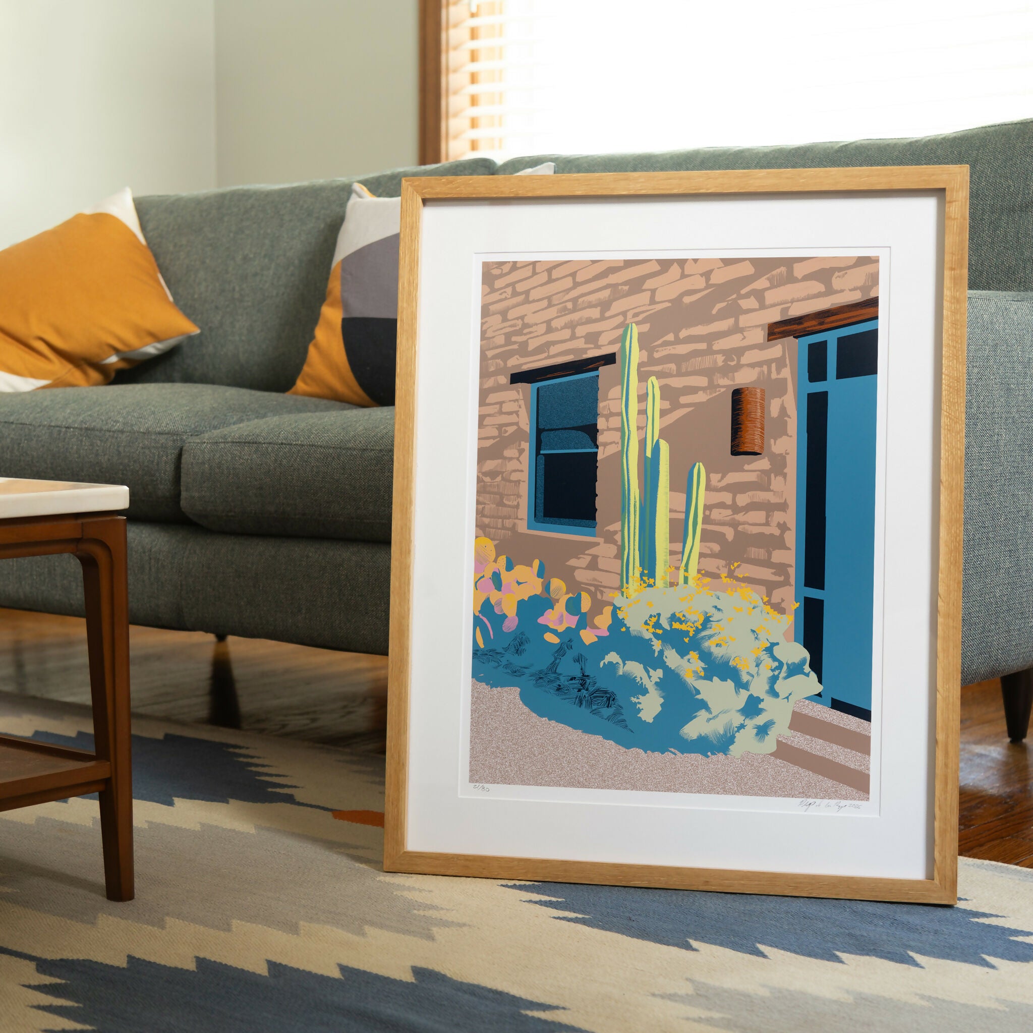 Earthen Eden, Framed