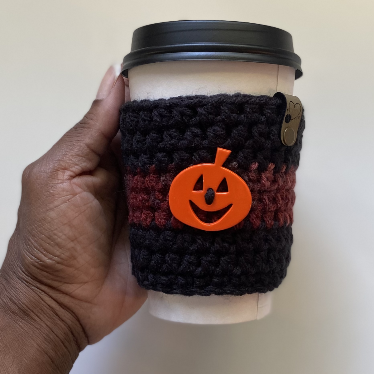 The Grinning Gourd Cup Cozy