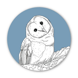 3” Art Sticker, Owl