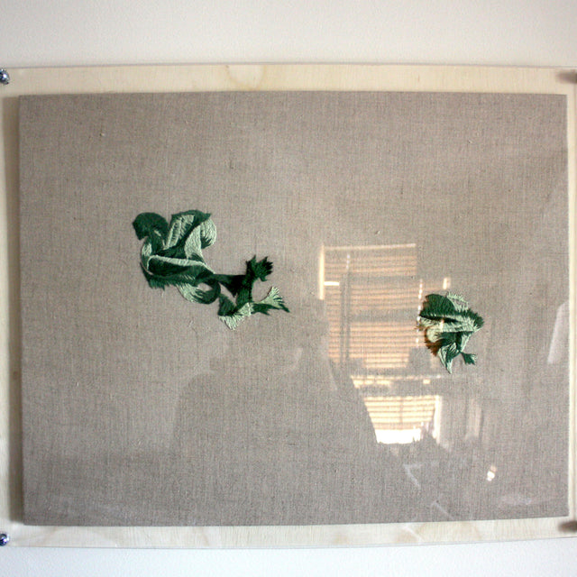 Green embroidery 2