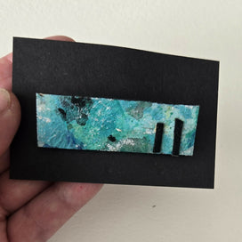 Hand-painted mini pins