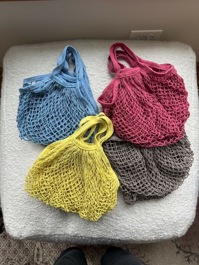 Hand-dyed Produce Bags