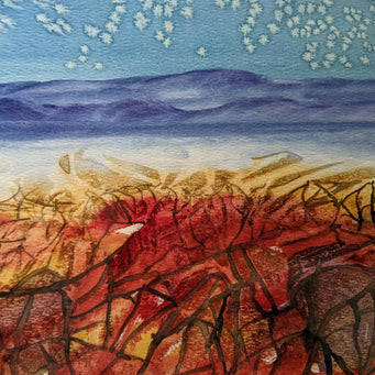 What Lies Within - original watercolor