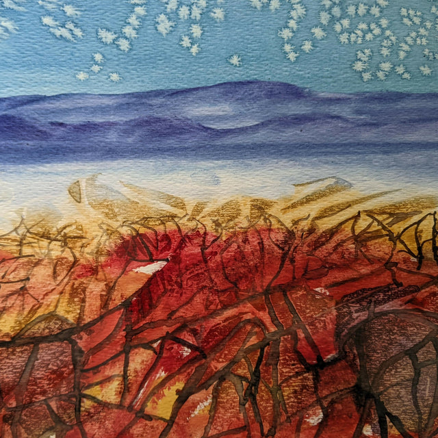 What Lies Within - original watercolor