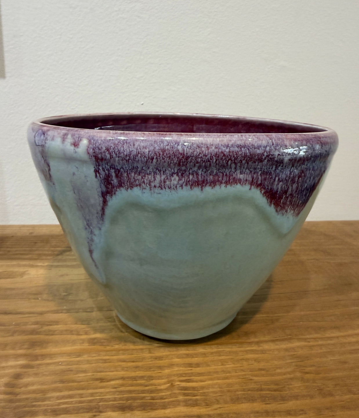 Seaglass and purple Medium Bowl