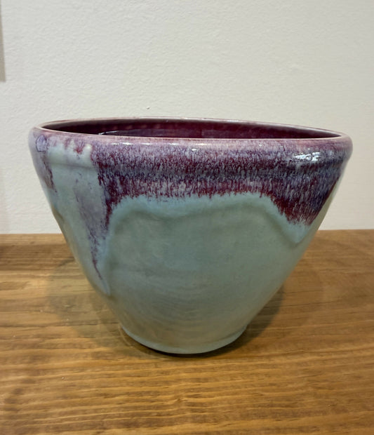 Seaglass and purple Medium Bowl