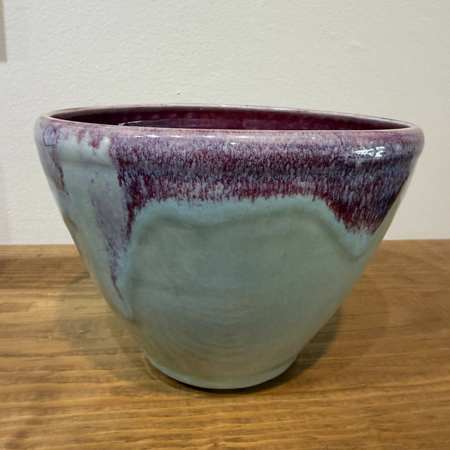 Seaglass and purple Medium Bowl