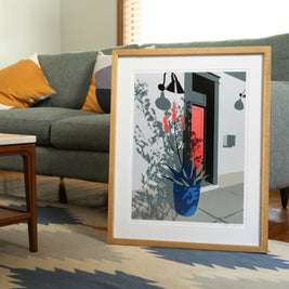 Lapis Lazuli, Framed