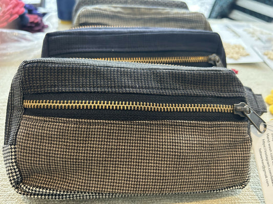 Sling Bag, Fanny Pack from men's wool suit coats