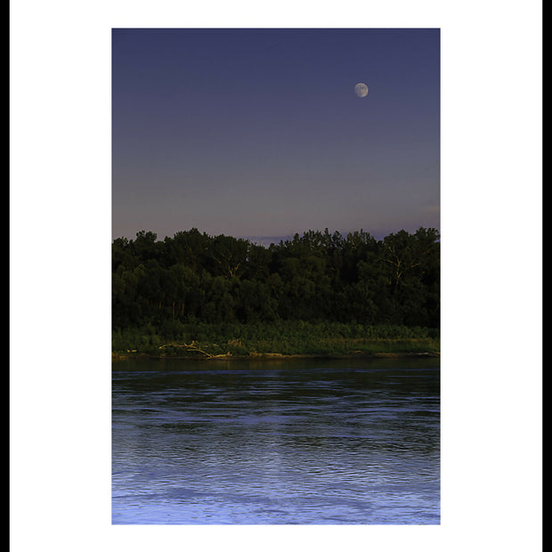Missouri River Moonrise 2004