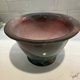 Medium colorful Bowl with lip