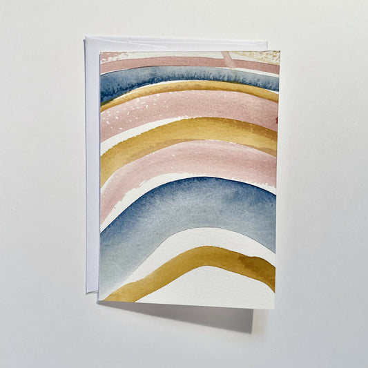 Hand-Painted Greeting Card #16