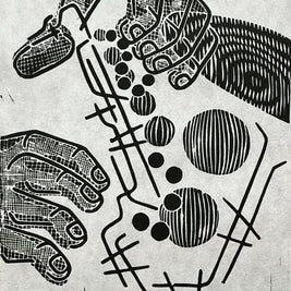Saxophone | John Coltrane | Jazz | Linocut Print | Wall Art
