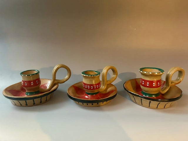 festive candle holder