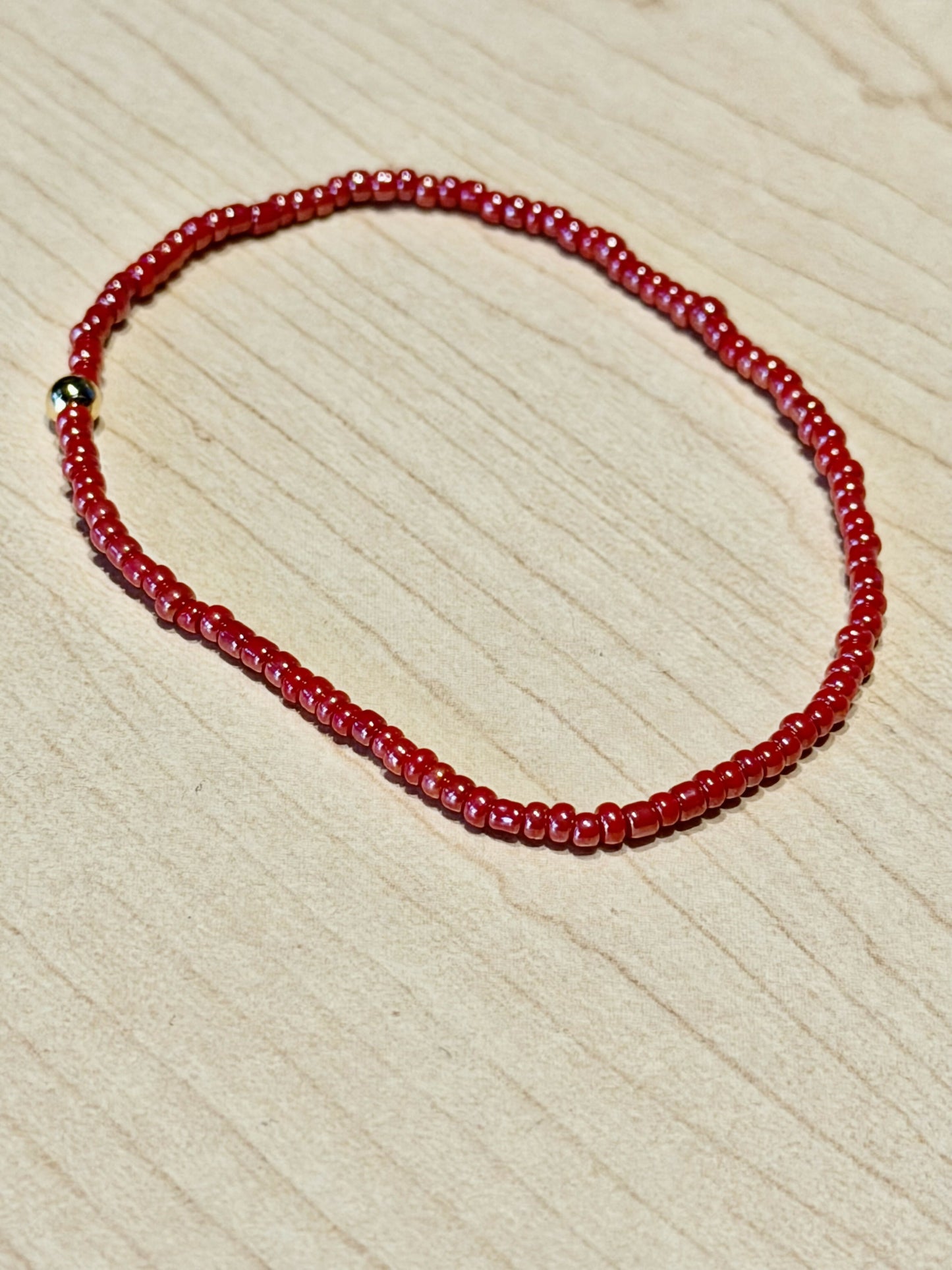 Candy Cane Holiday Bracelet Trio Set