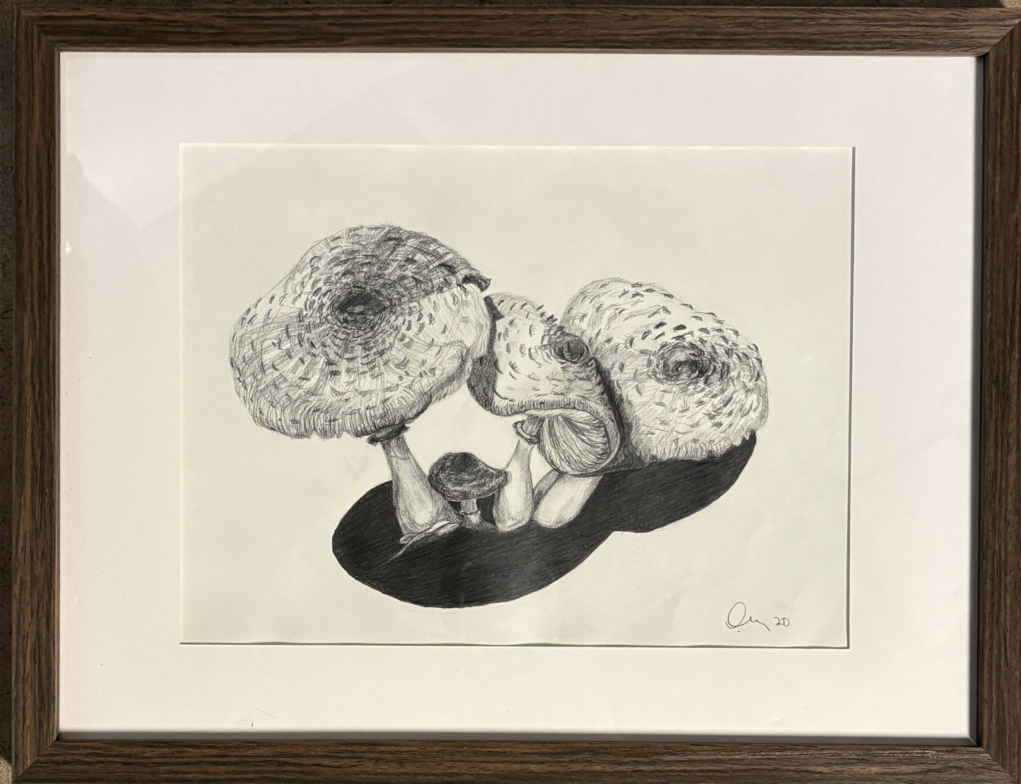 "Messages" framed original