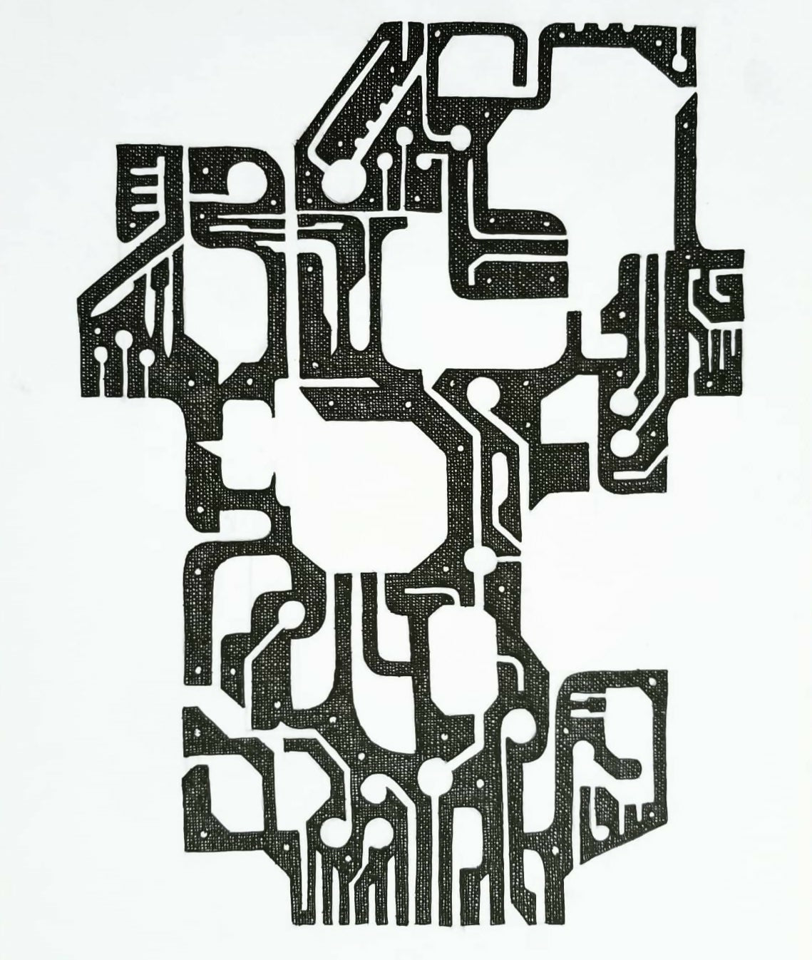 Pen Test - ink drawing