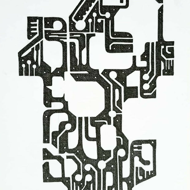 Pen Test - ink drawing