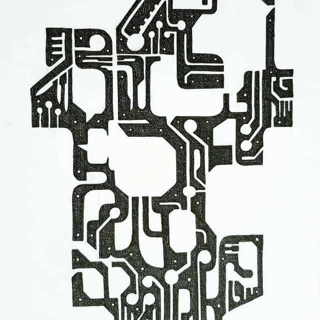 Pen Test - ink drawing