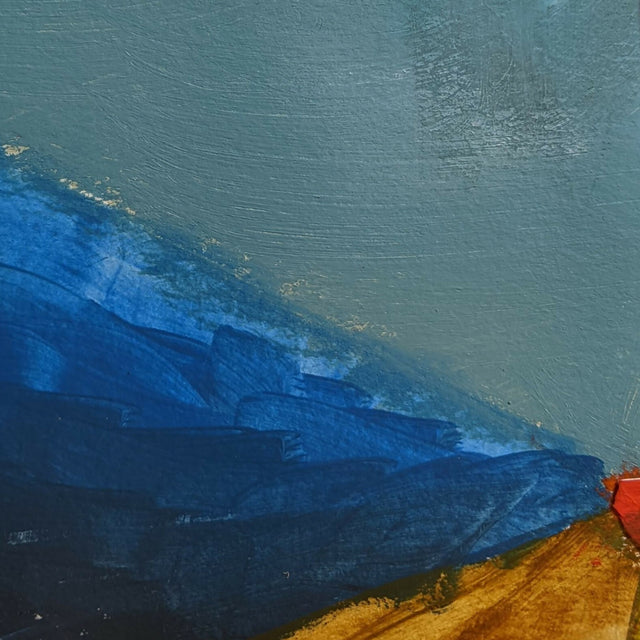 Abstract Acrylic/Multi Media Painting - Horizon's Edge