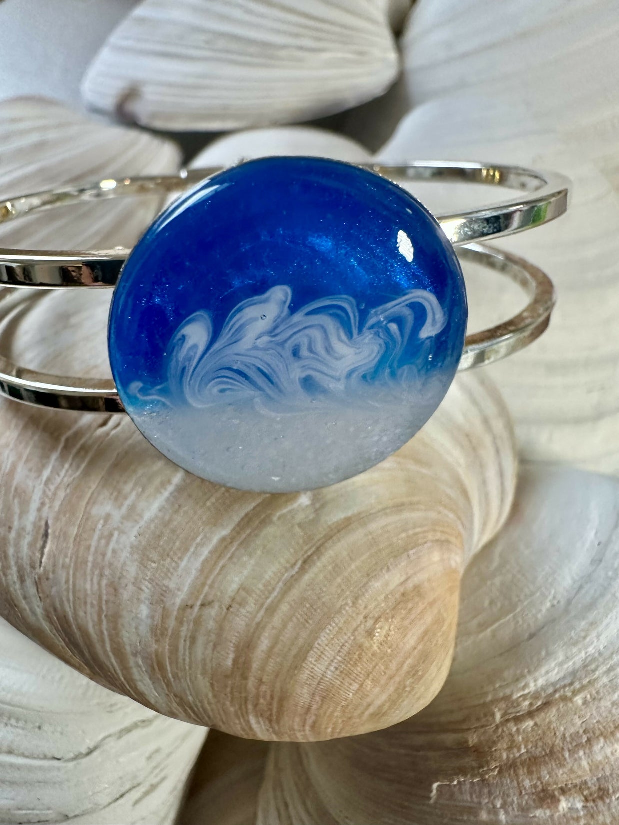 Wave Collection Bangle Bracelet