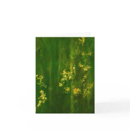a postcard, bamboo