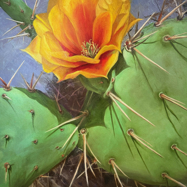 Prickly Pear in Bloom
