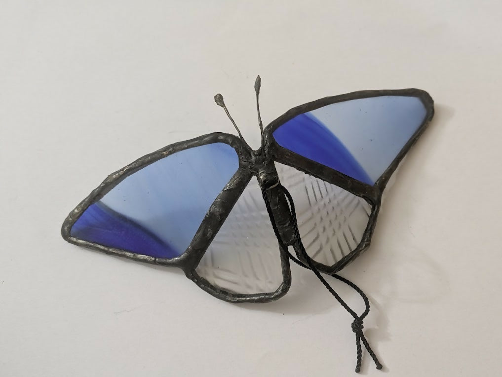 Recycled Stained Glass 3D Butterfly - 4 Segment