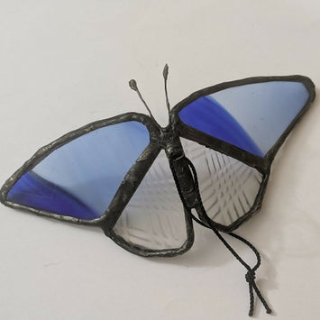 Recycled Stained Glass 3D Butterfly - 4 Segment