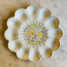 Flower shaped dish-flowers