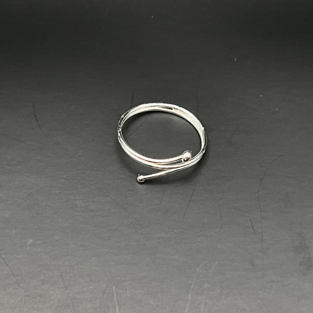 Fine Silver Wrap Rings