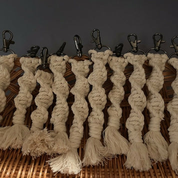 macrame keychains