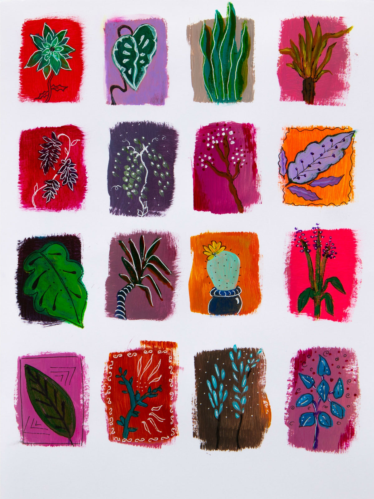 Print - Plants in Windows