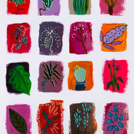 Print - Plants in Windows