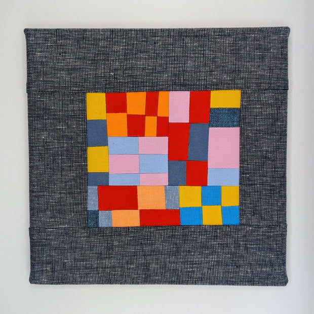 Fabric sketch with small rectangles