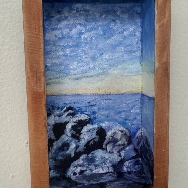 Winter Ice Lake Michigan original