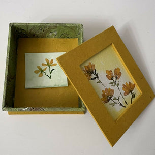 Snowflower Box (Yellow)