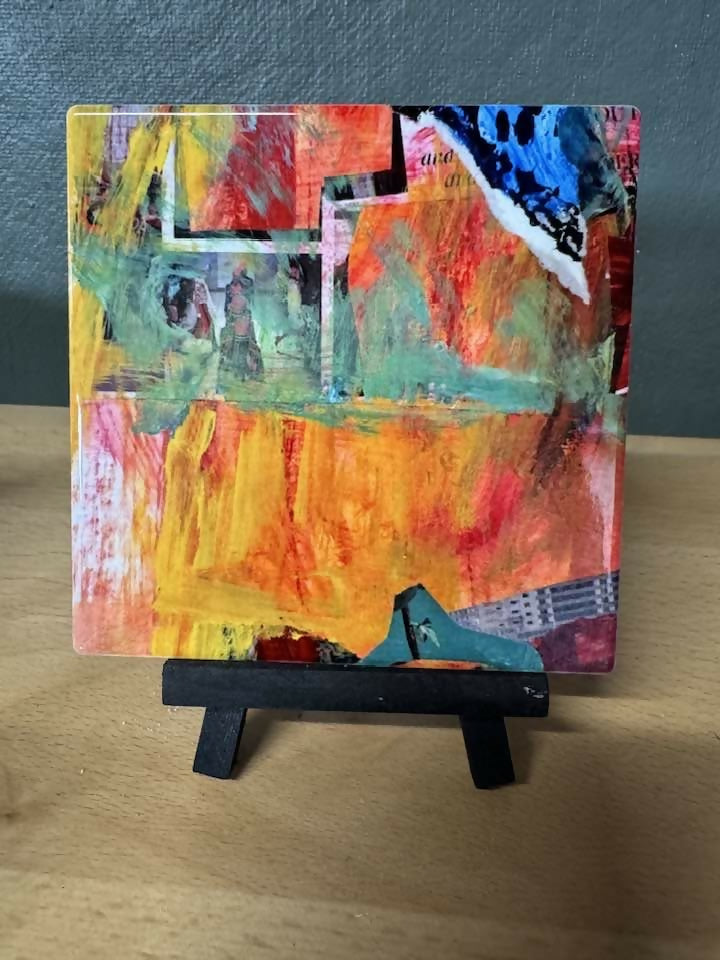 Glow Series 3 Art Tile/Roller Coaster